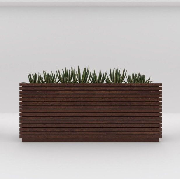 Mid-Century Modern Planters