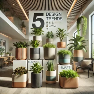 Top 5 Design Trends for Indoor Planters