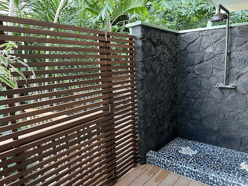 Outdoor Wood Privacy Screens