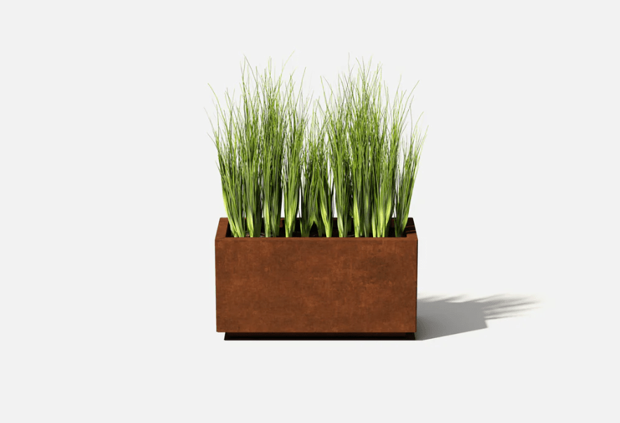 Veradek Metallic Series Corten Steel Planter